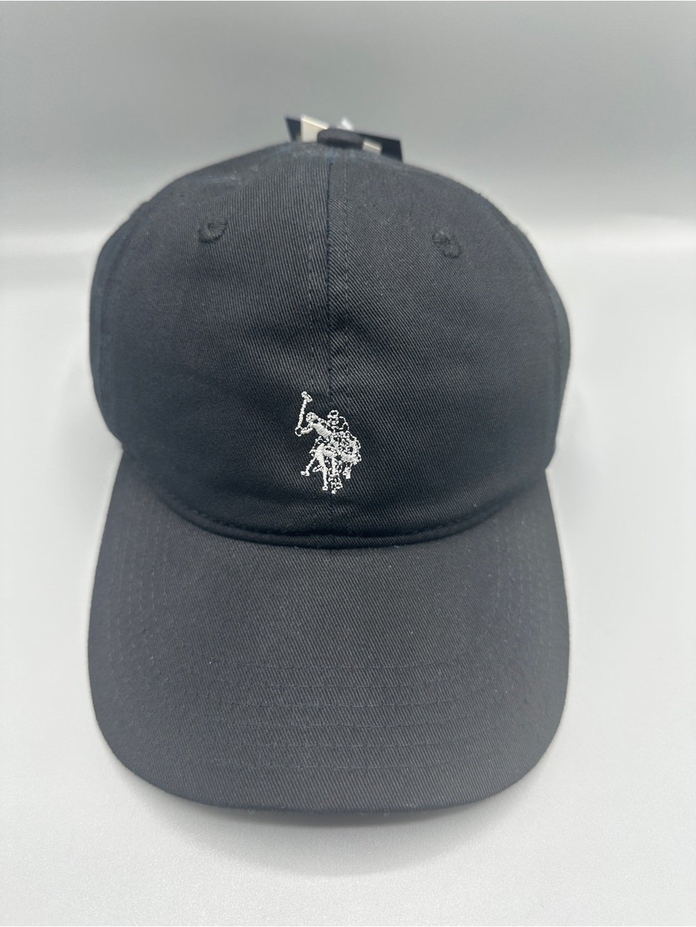 U.S. Polo Assn. Adjustable Baseball Hat Cap Black